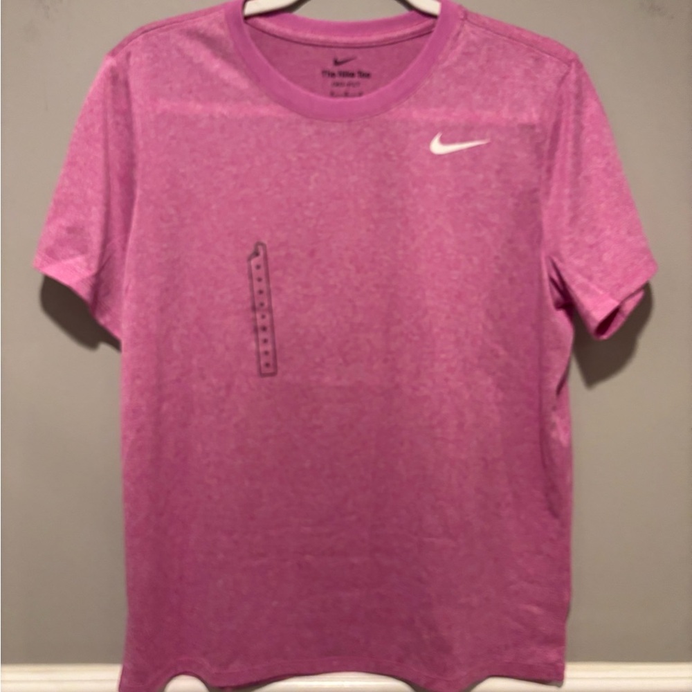 Women's/Teen's Short Sleeve Dri Fit Pink Top - Size Medium NWOT